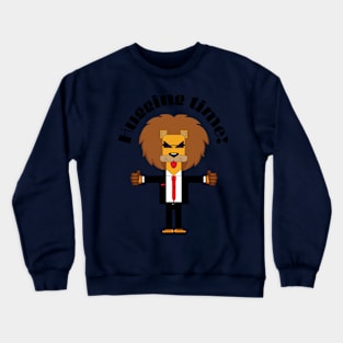 Party Lion Crewneck Sweatshirt